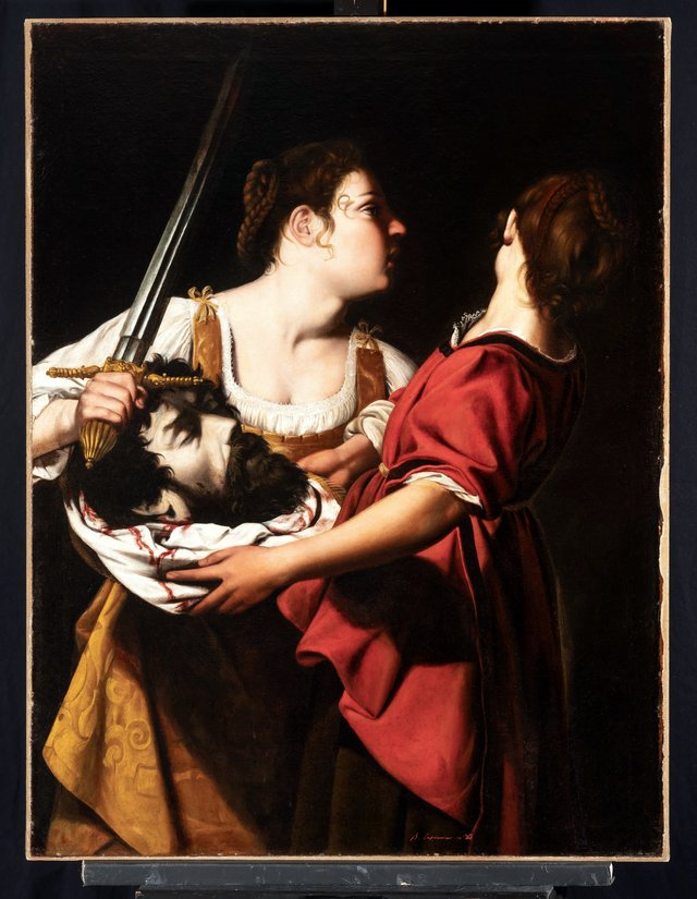 Judith et sa servante by Orazio Gentileschi