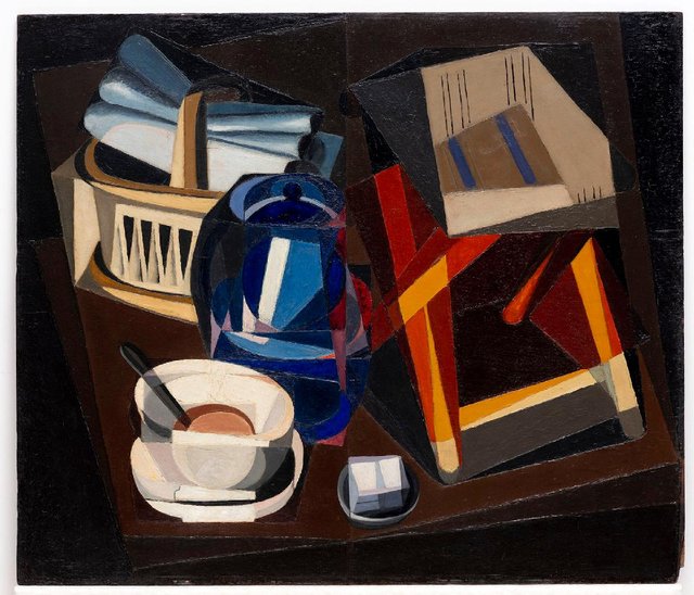 Still life with Bread by María Blanchard