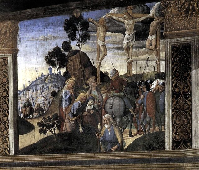 Crucifixion by Biagio d'Antonio