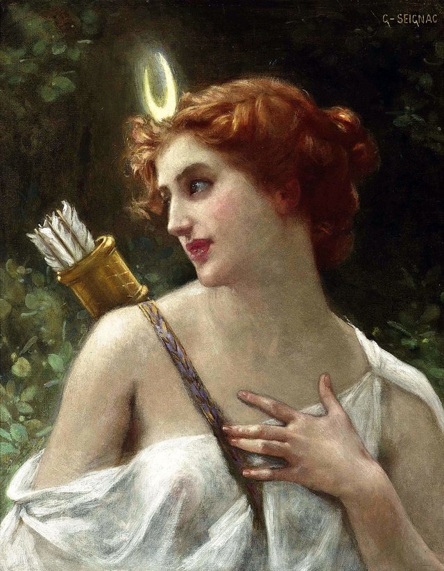 Diana the Huntress by Guillaume Seignac