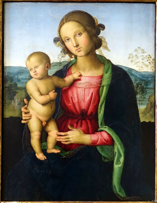 Madonna and Child by Pietro Perugino