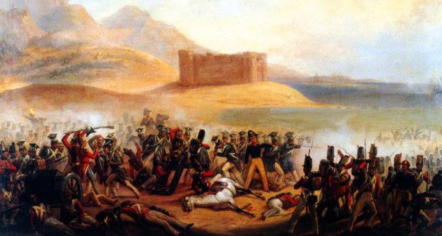 Battle of Fuengirola. by January Suchodolski