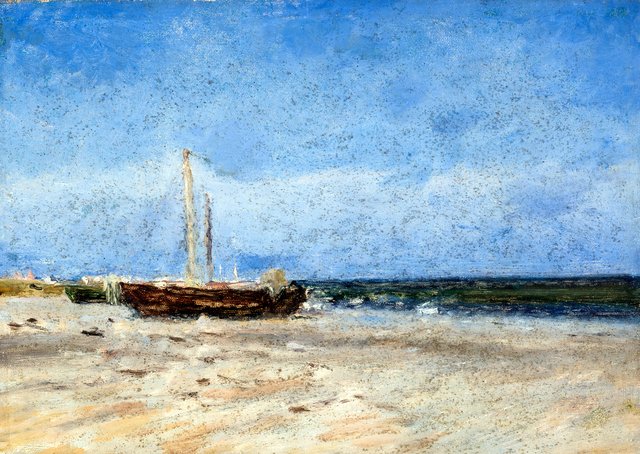 Skagen Sønderstrand on a windy day. by Oscar Björck