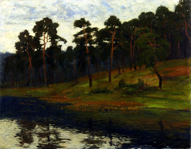 Abend an der Havel by Walter Leistikow