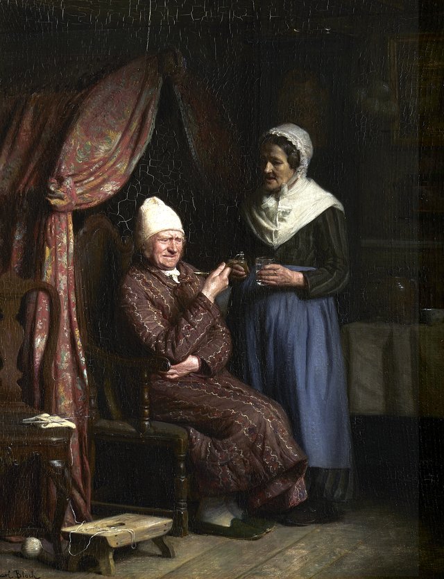 A patient. by Carl Bloch