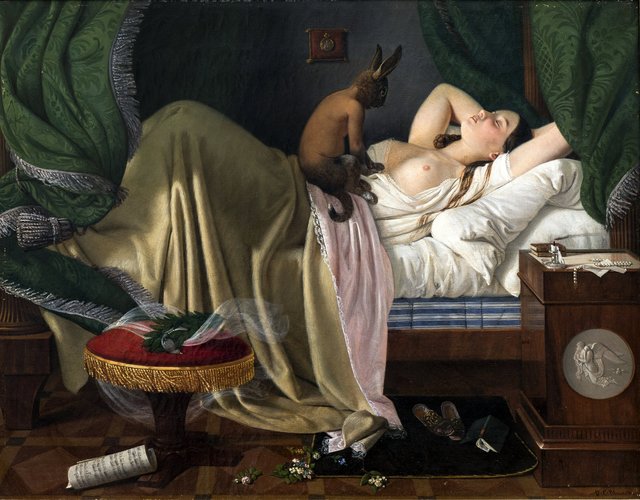 Blunck, Mareridtscene by Ditlev Blunck