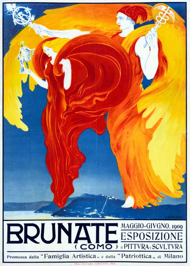 Brunate by Umberto Boccioni