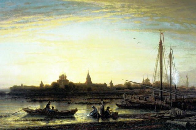 Ipatios monastery near Kostroma by Alexey Bogolyubov