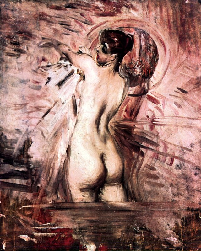In the Bath by Giovanni Boldini