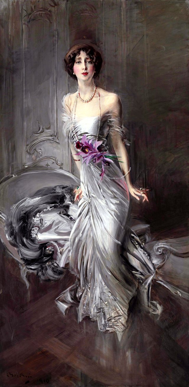 Portrait of Madame Doyen by Giovanni Boldini