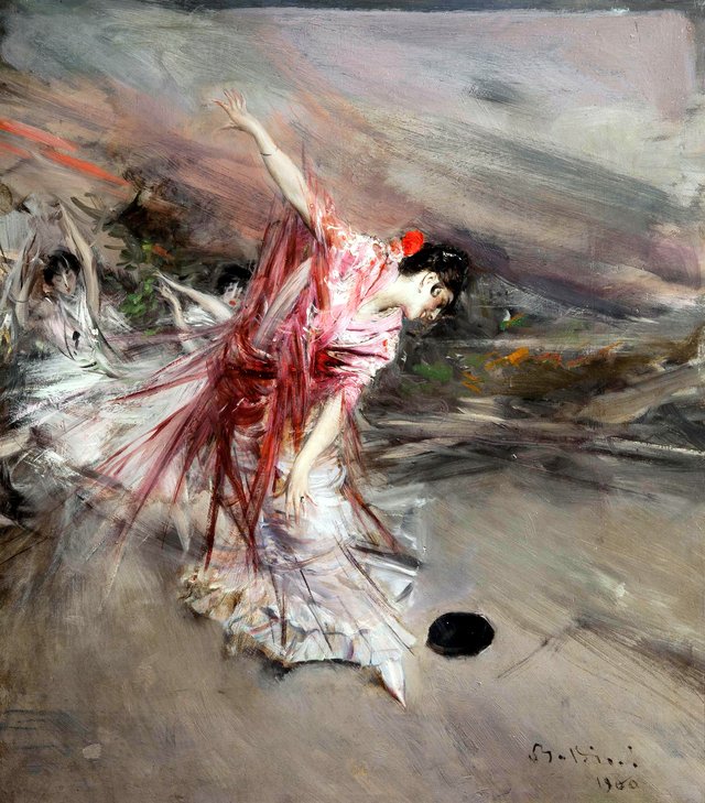 The Spanish dancer by Giovanni Boldini