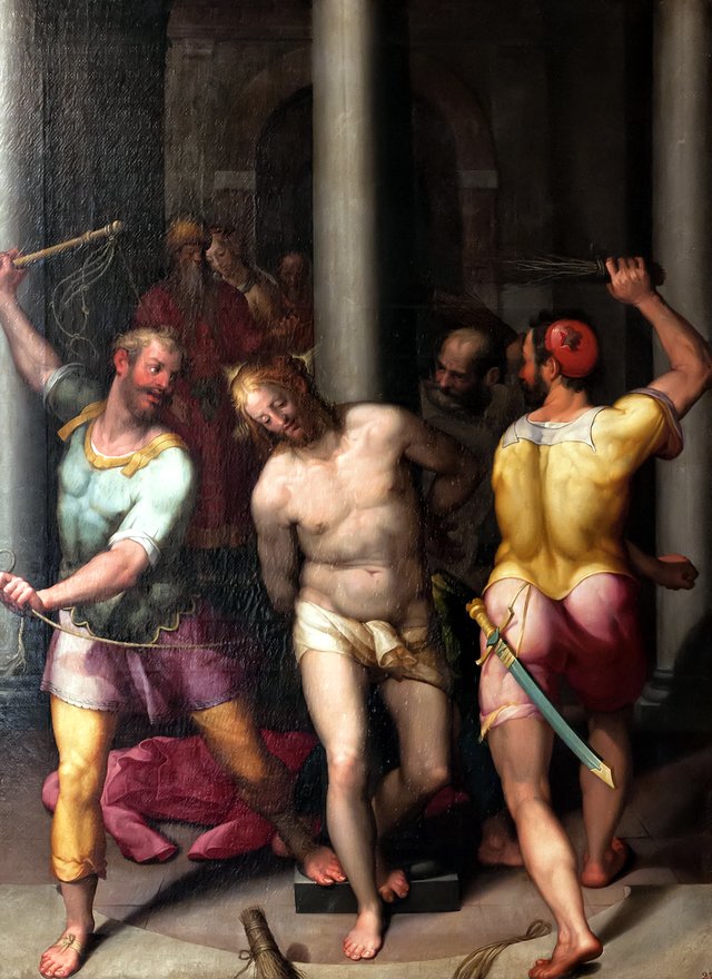 De geseling van Christus by Denys Calvaert