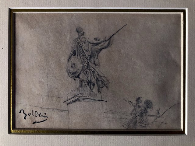 Statue by Giovanni Boldini