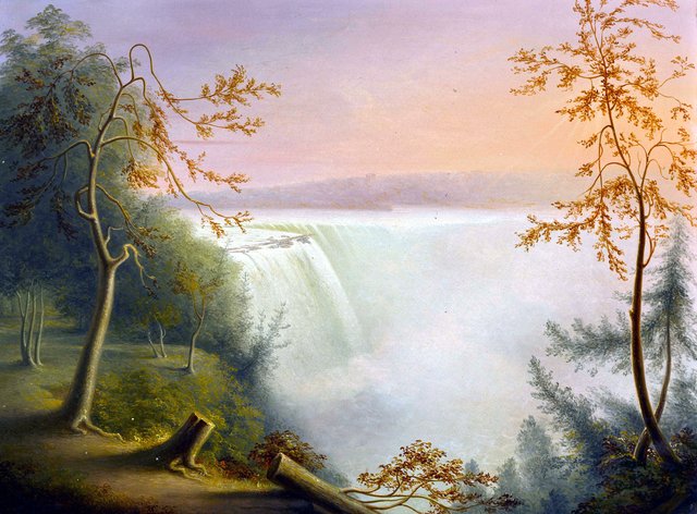 Niagara Falls (the Horseshoe Falles) by Rembrandt Peale