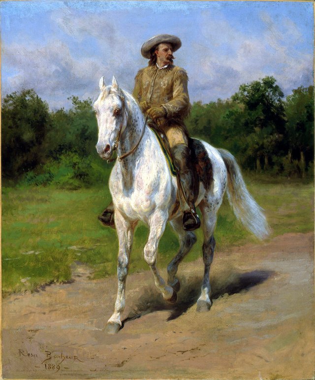 Col. William F. Cody (Buffalo Bill) by Rosa Bonheur