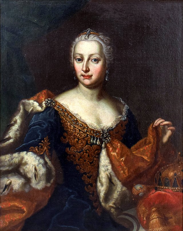 "Ritratto di Maria Amalia di Sassonia" by Giuseppe Bonito