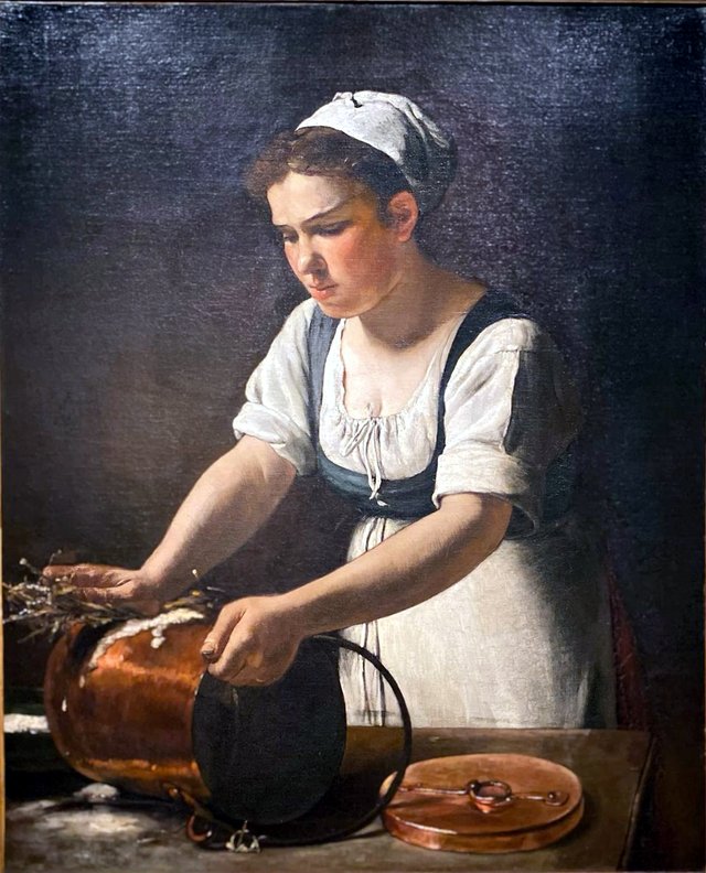 Limpiadora de cobres by François Bonvin