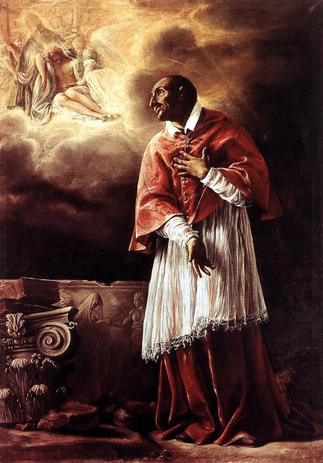 St Carlo Borromeo by Orazio Borgianni