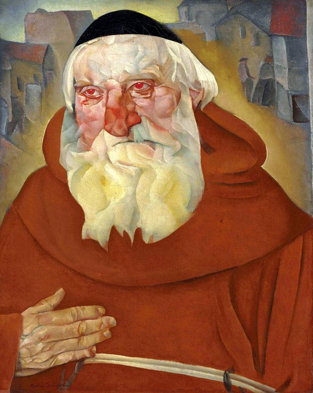 The monk by Boris Grigoriev