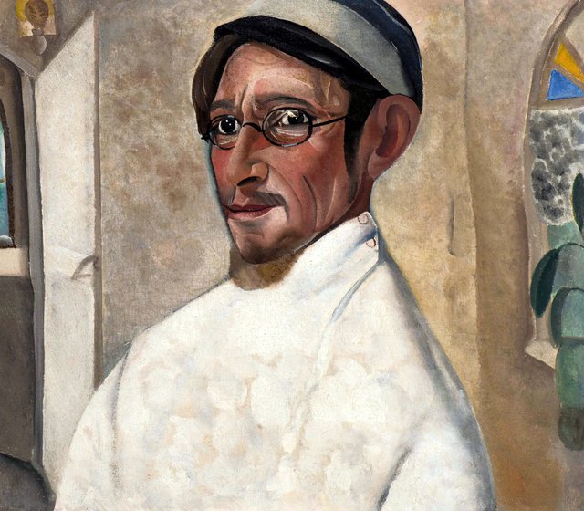 Portrait of the actor Nikolai Podgorny by Boris Grigoriev