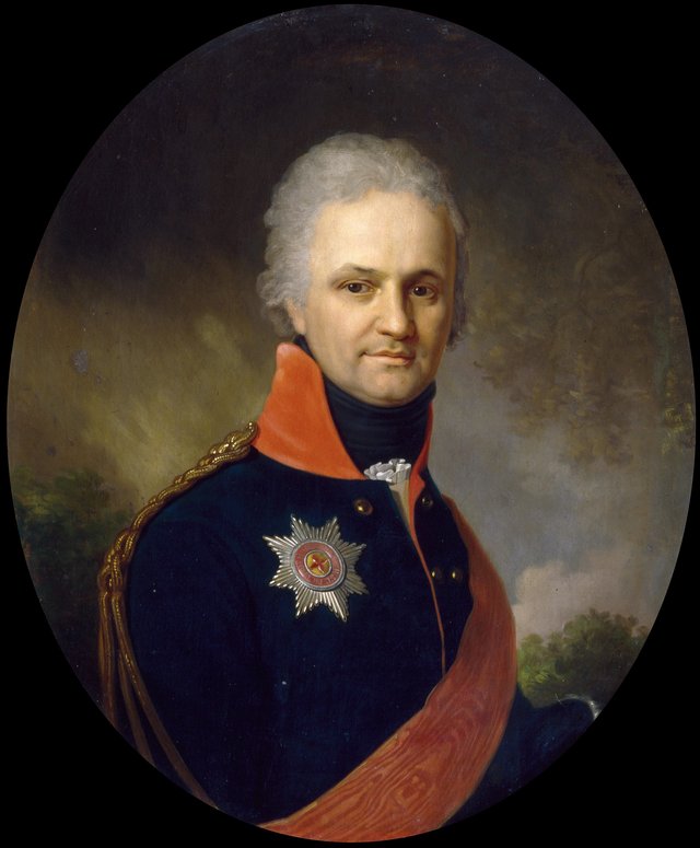 Portrait of an unknown general from Benckendorff family by Vladimir Borovikovsky