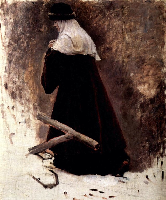Die Fürstin Urussowa by Vasily Surikov
