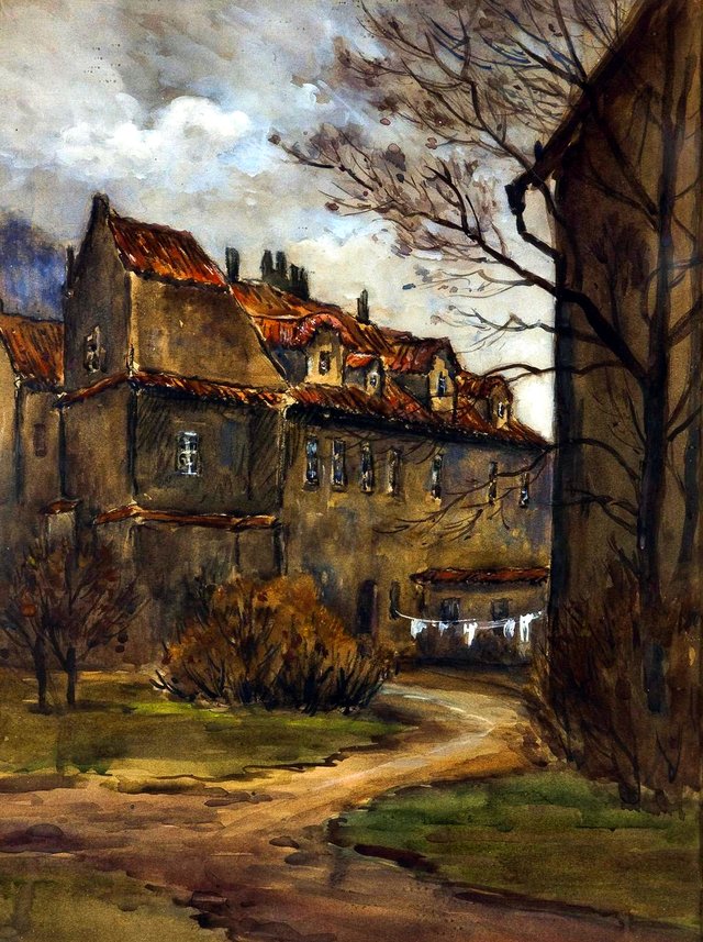 In a quiet garden of the lesser quarter by Zdenka Braunerová