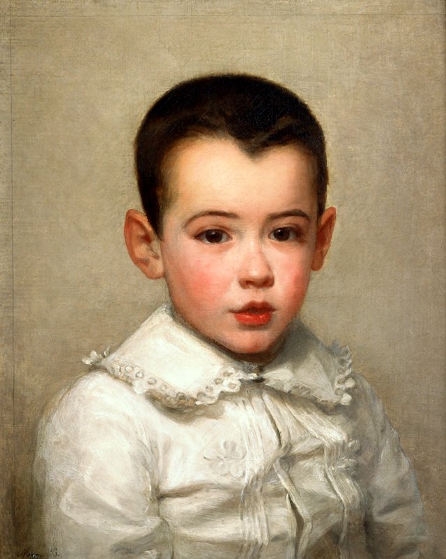 Portrait de Pierre Bracquemond enfant by Marie Bracquemond