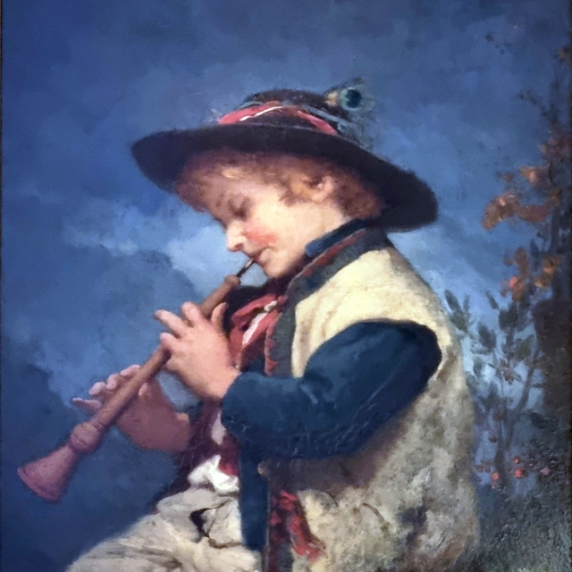 Le Petit pifferaro by Jules Lefebvre