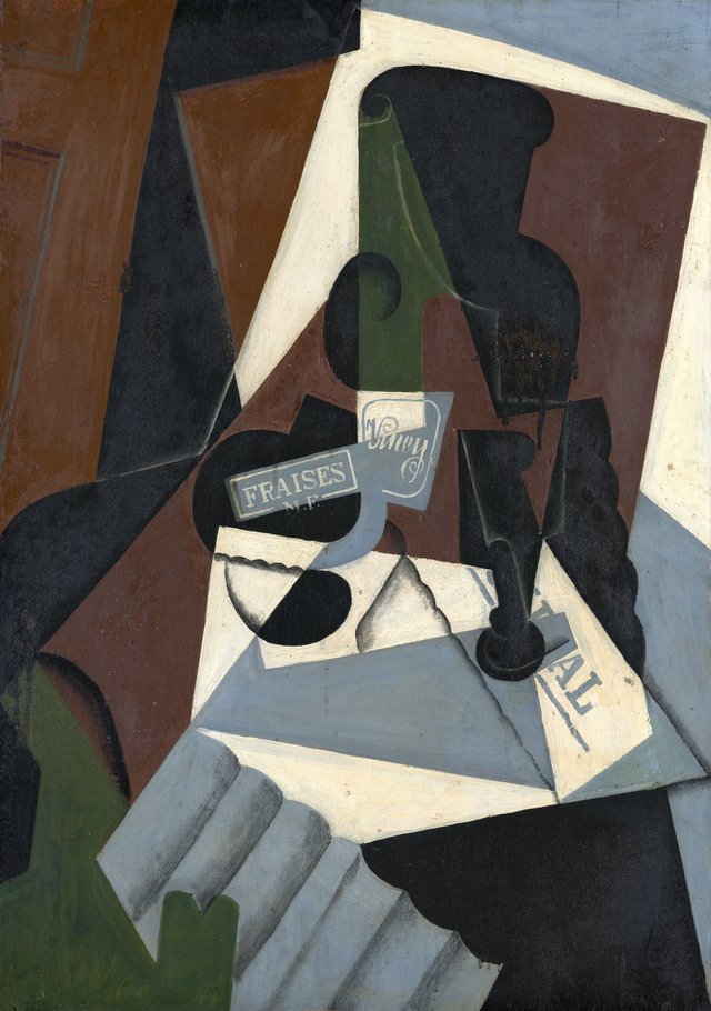 The Pot of Strawberry Jam by Juan Gris