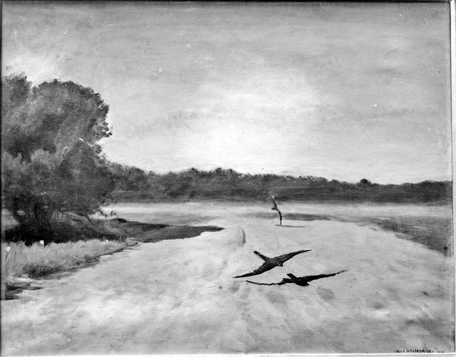 Józef Chełmoński Lelki by Józef Chełmoński