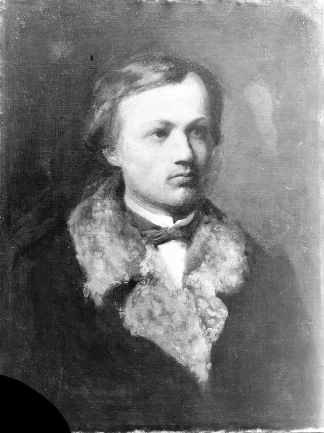 Józef Chełmoński Portret chłopca (Portret Berenta) by Józef Chełmoński