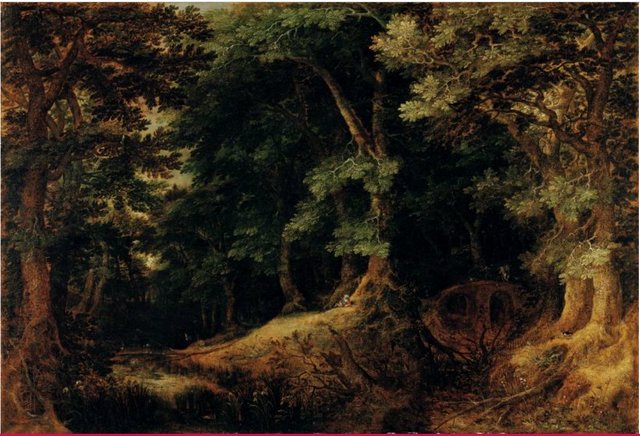 Forest Landscape by Gillis van Coninxloo