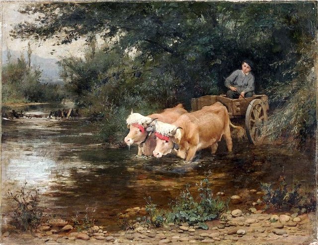 The Ford Passage by Frederick Arthur Bridgman