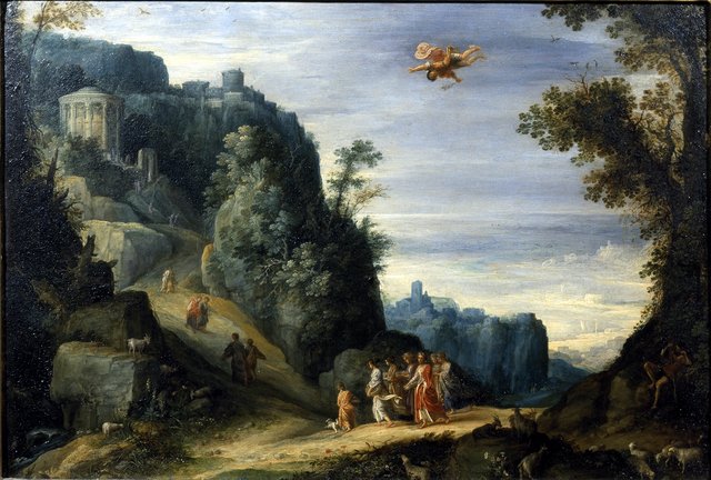 Mercury and Herse by Paul Bril