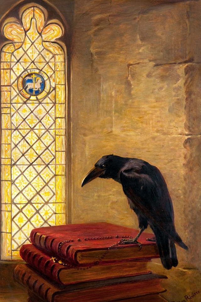 A Saint, from the 'Jackdaw of Rheims' by Briton Rivière