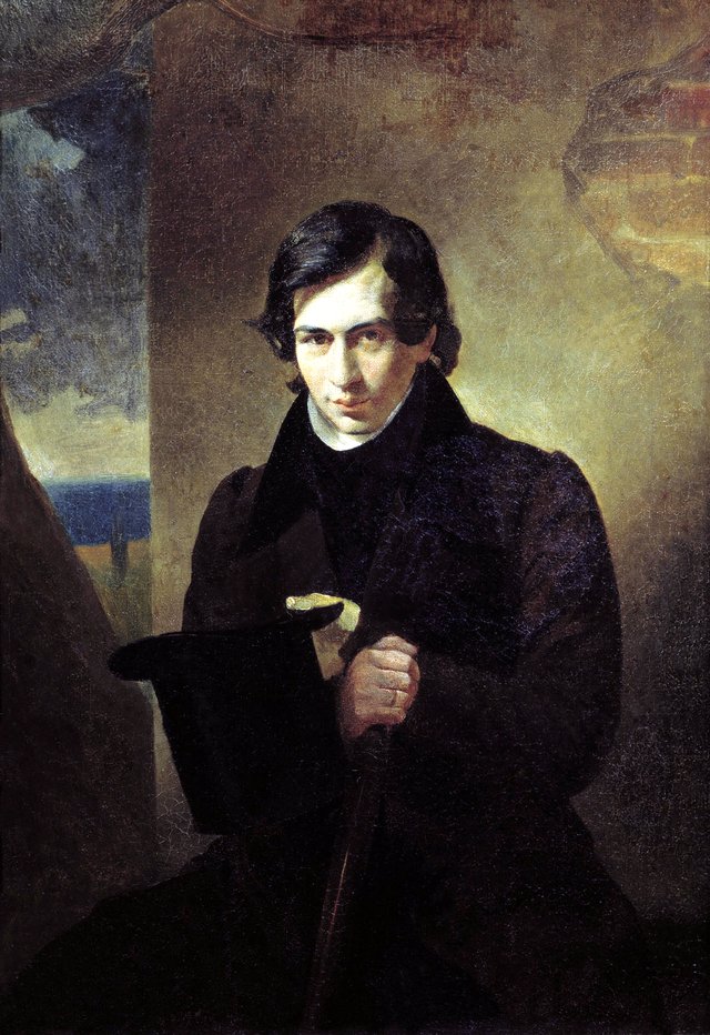 Nestor Kukolnik (1809–1868) by Karl Bryullov