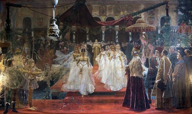 The Triumph of the Dogaressa Foscari by José Villegas Cordero