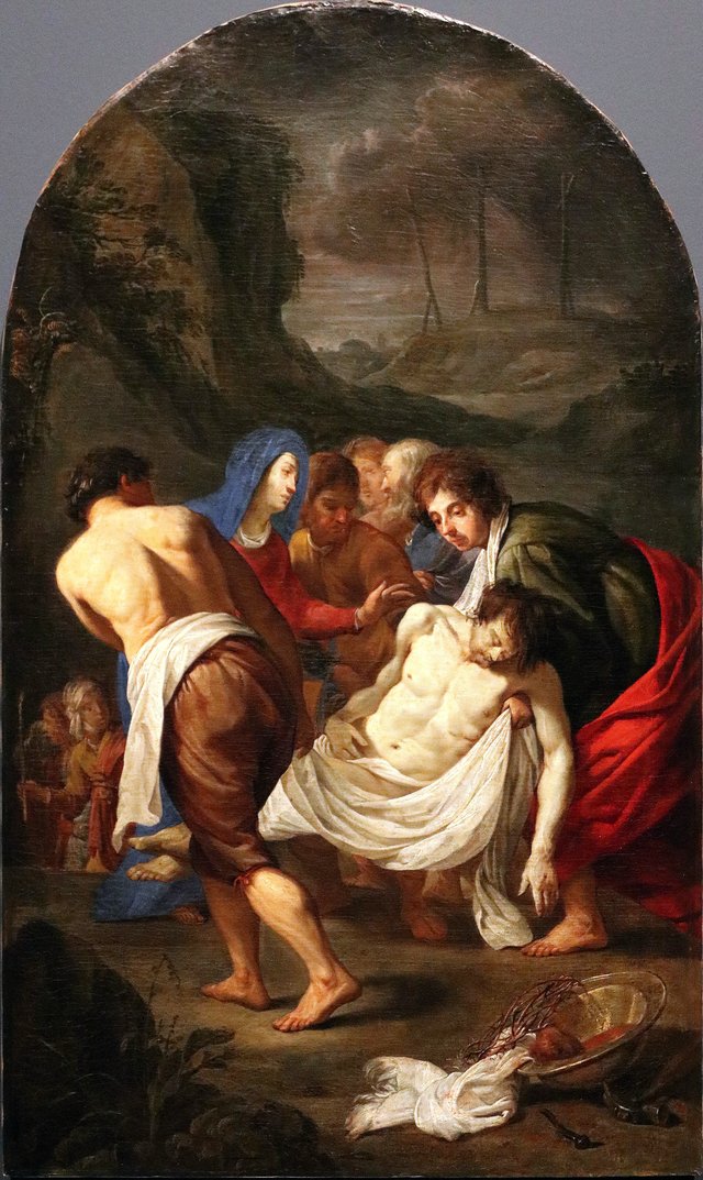 Entombment of Christ by Theodoor Rombouts