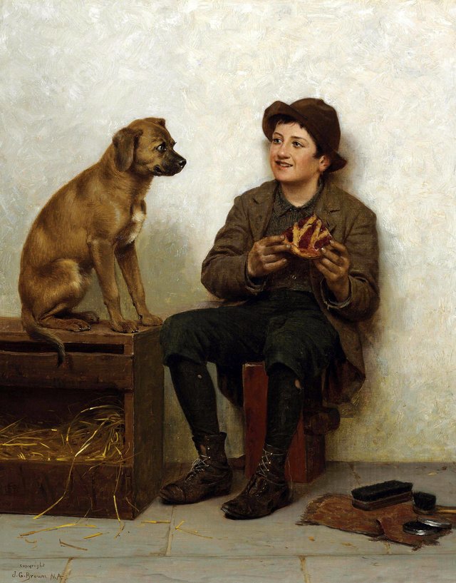 A Taste for Pie by John George Brown