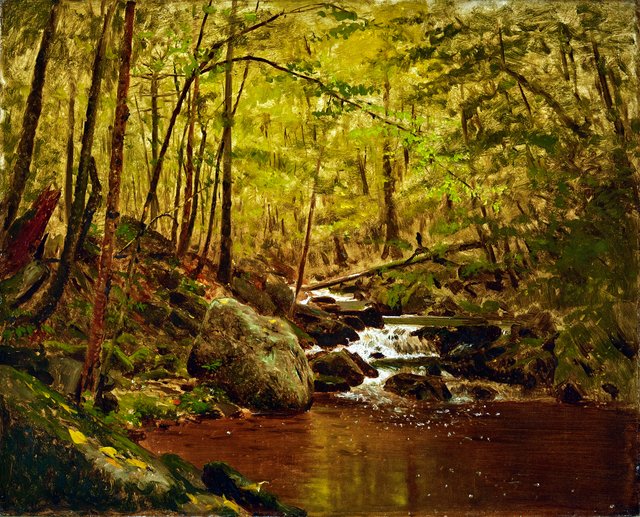 The Running Brook by John George Brown