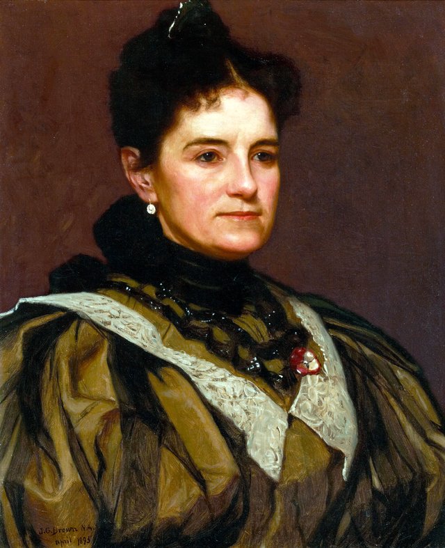 The Artist's Wife by John George Brown