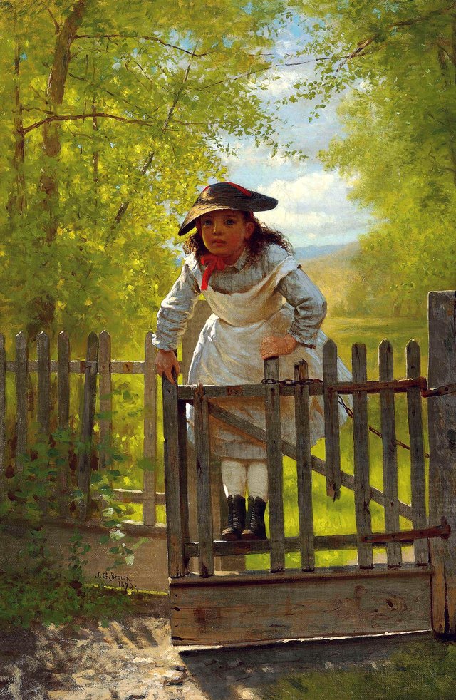 The Tomboy by John George Brown