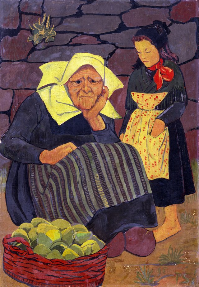 La Marchande de poires by Paul Sérusier