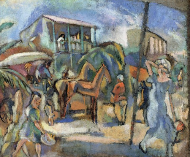 People in Cuba by Jules Pascin
