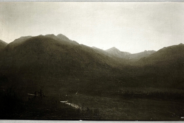 Ausable Valley and Mt. Marcy by Homer Dodge Martin