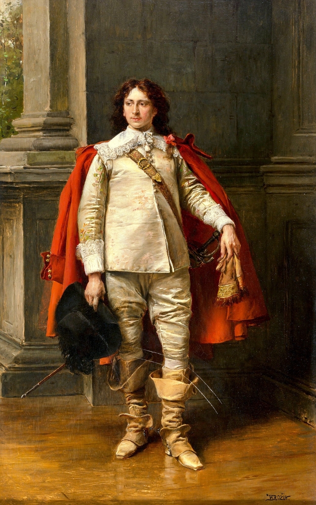 A Cavalier by Václav Brožík