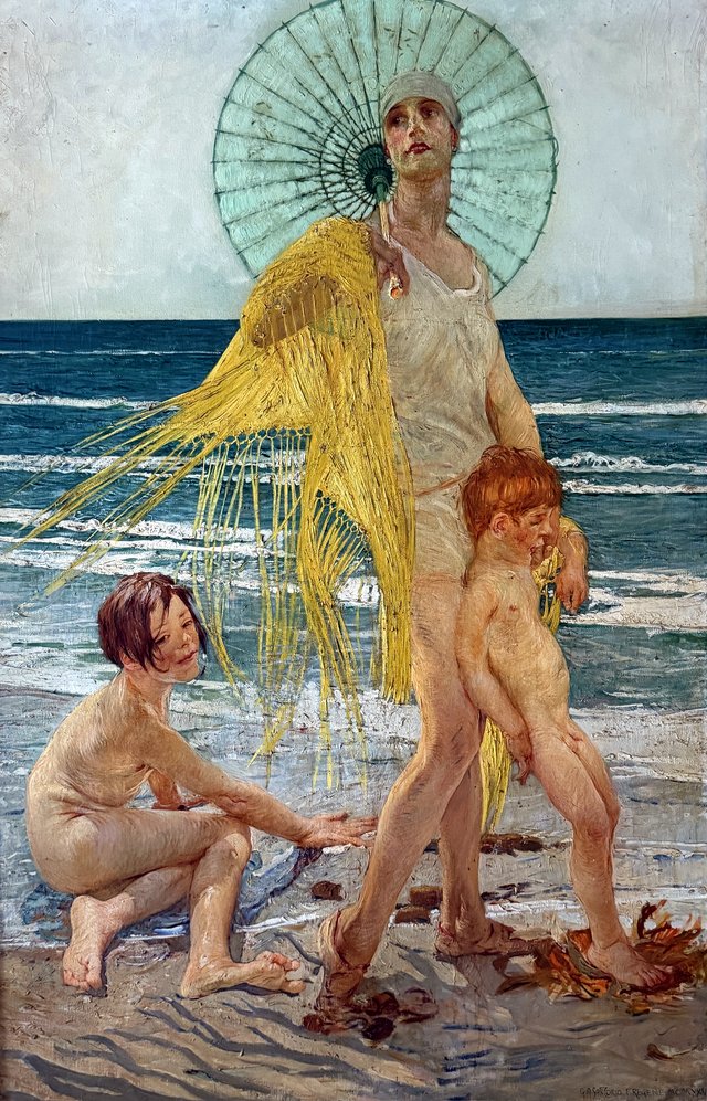 Joy of living by Giulio Aristide Sartorio