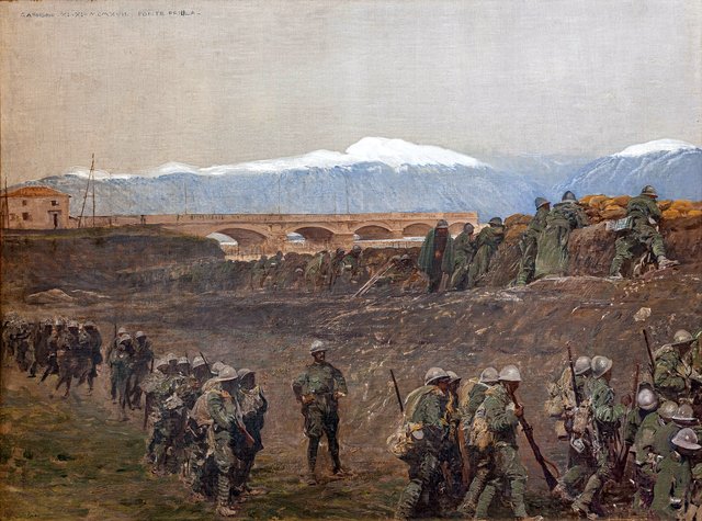 Priula Bridge by Giulio Aristide Sartorio