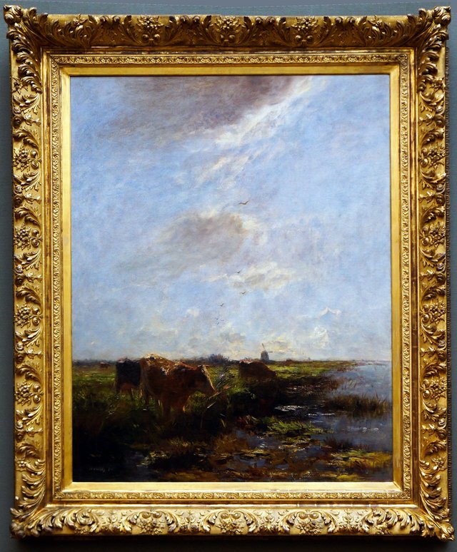 Cows in a Polder Landscape (Summer Day) by Willem Maris